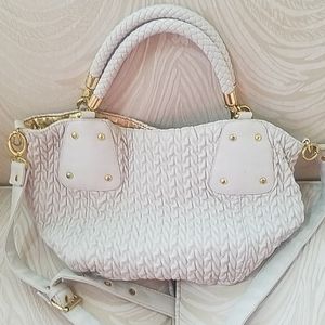 White purse